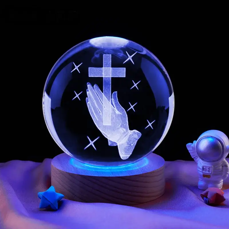 3d Crystal Prayer Ball