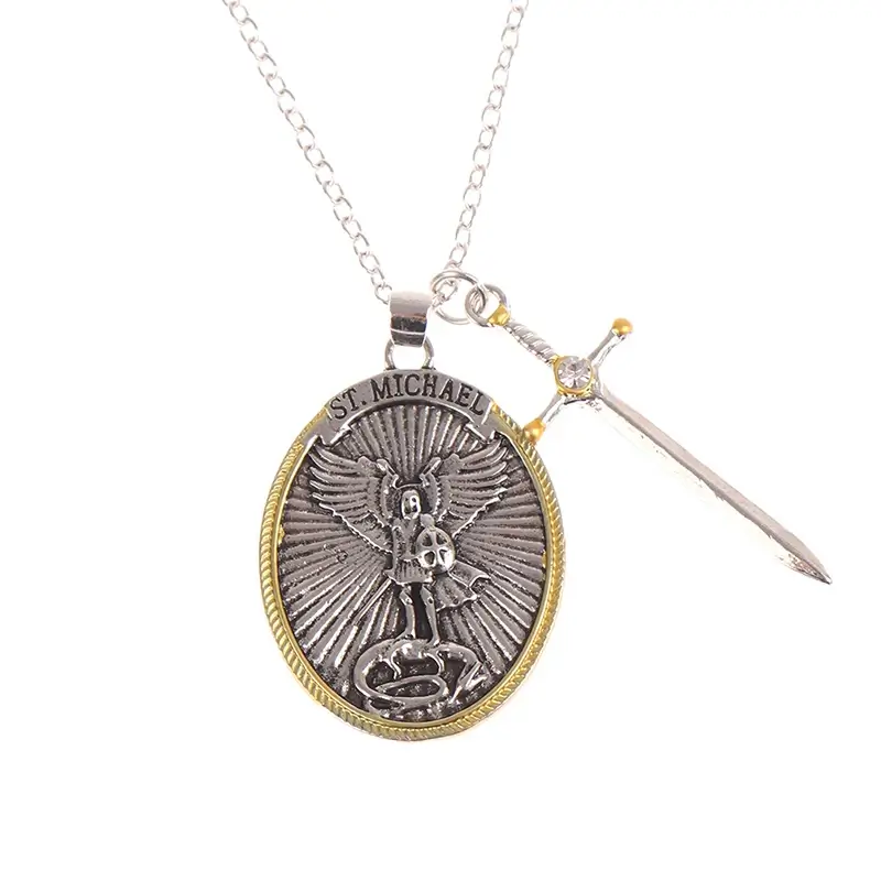 Archangel Michael Sword Necklace - Image 4