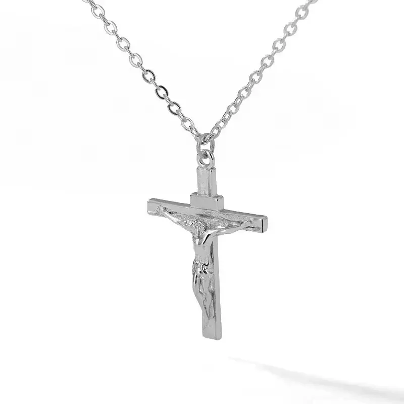 Classic Crucifix Pendant Necklace - Image 6