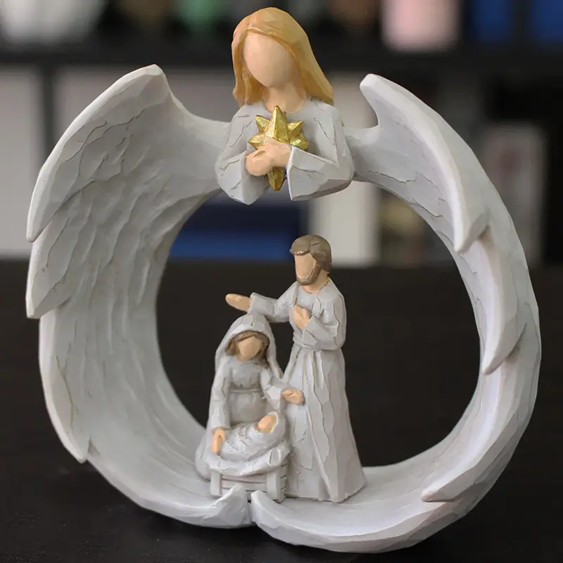 Guardian Angel Decor Statue - Image 4