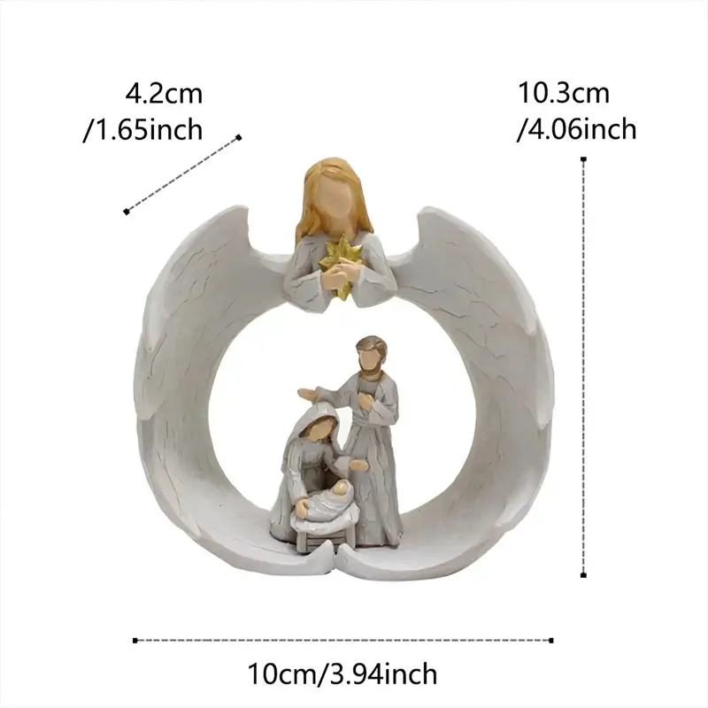 Guardian Angel Decor Statue - Image 6