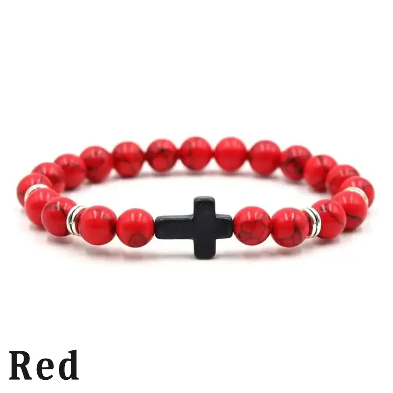 Natural Stone Christian Bracelet - Image 10