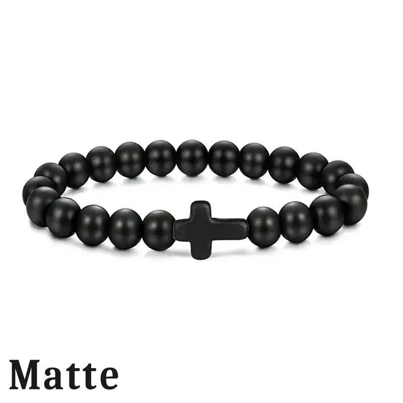 Natural Stone Christian Bracelet - Image 11