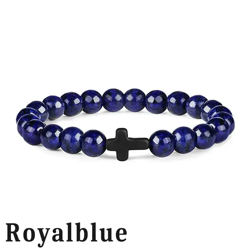 Natural Stone Christian Bracelet - Image 8