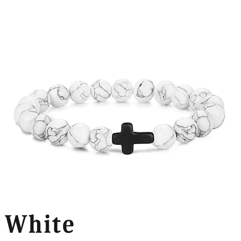 Natural Stone Christian Bracelet - Image 9