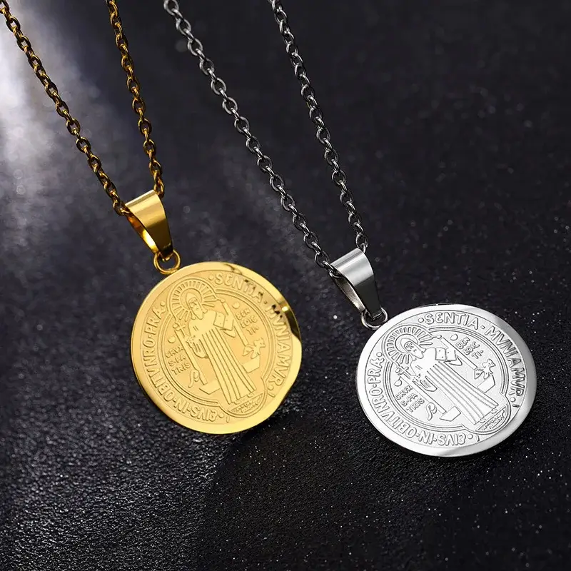 Saint Benedict Medal Necklace - Image 4