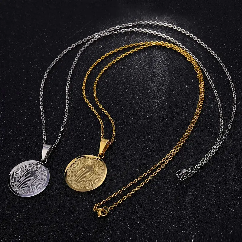 Saint Benedict Medal Necklace - Image 5