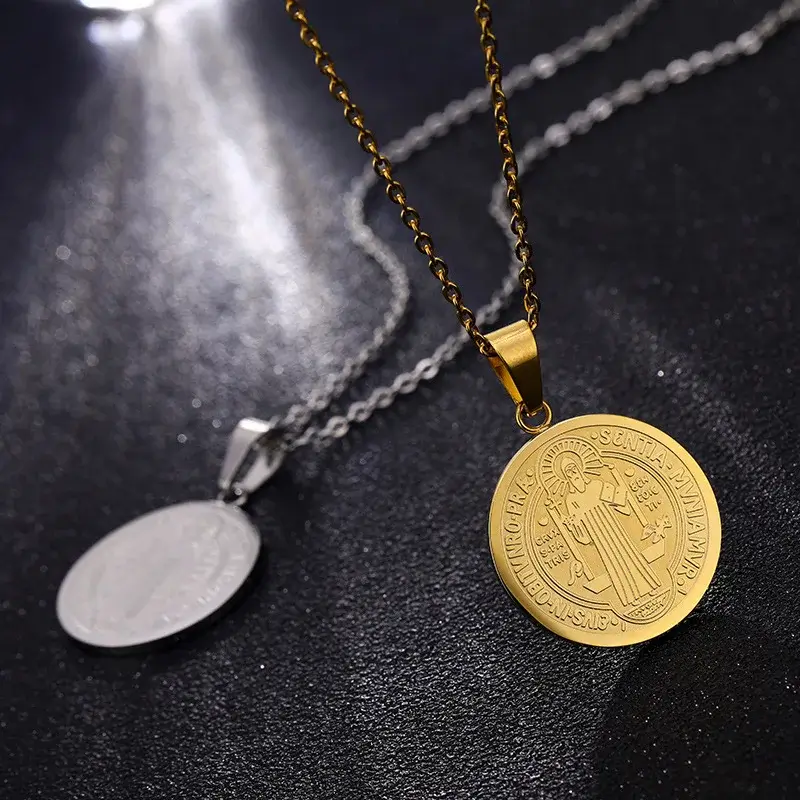 Saint Benedict Medal Necklace - Image 6