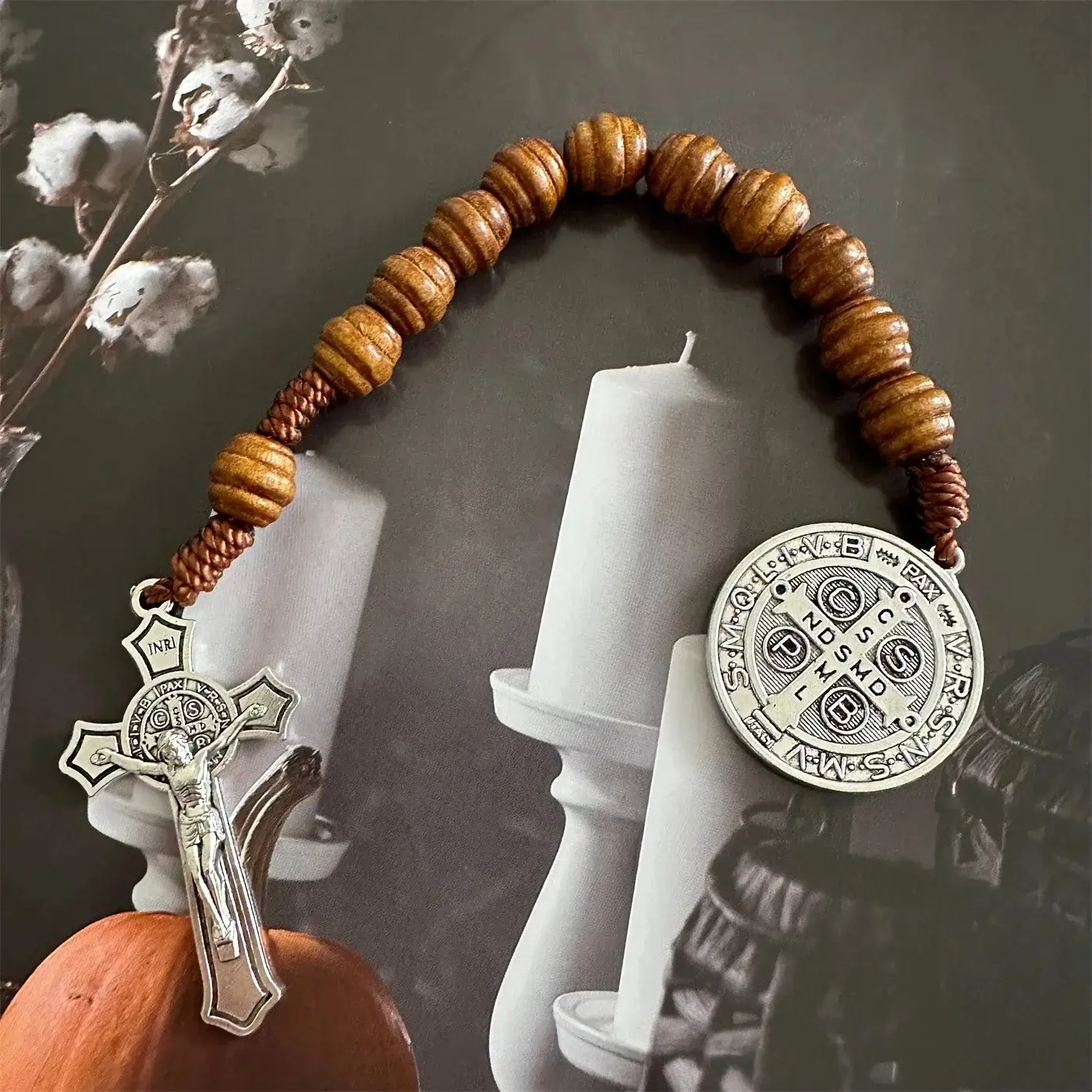 Saint Benedict Pocket Rosary - Image 5